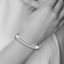 Men's 10mm Titanium High Polished Cuff Bracelet