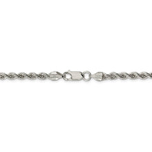 4.5mm Sterling Silver Solid Rope Chain Bracelet