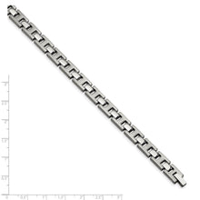 Men's Stainless Steel H Link Bracelet, 8.5 Inch