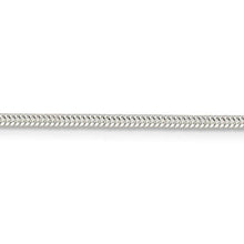 2mm Sterling Silver Solid Classic Round Snake Chain Necklace