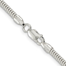 3mm Sterling Silver Solid Classic Round Snake Chain Necklace