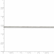 1.5mm Sterling Silver, Box Chain Necklace