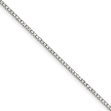 1.5mm Sterling Silver, Box Chain Necklace