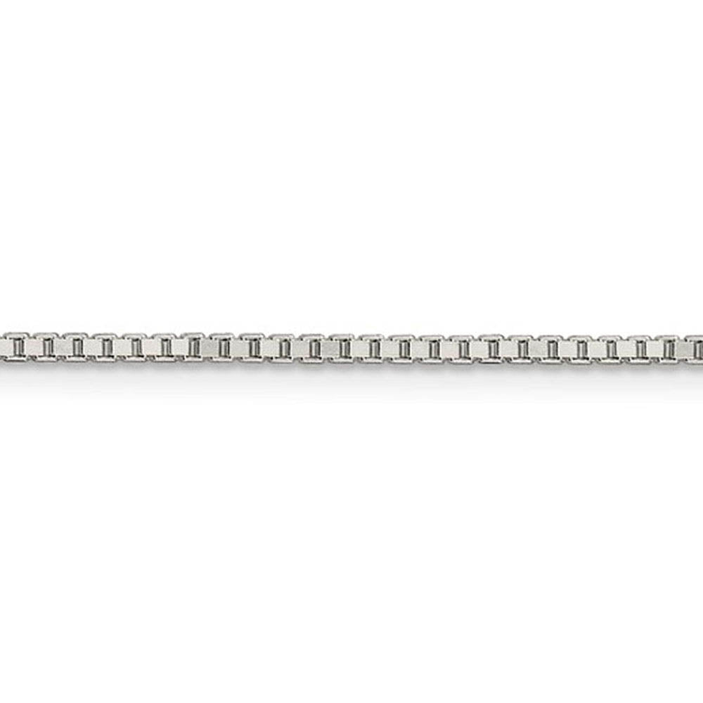 1.5mm Sterling Silver, Box Chain Necklace
