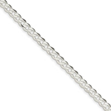 5.5mm Sterling Silver, Solid Curb Chain Bracelet