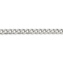 5.5mm Sterling Silver, Solid Curb Chain Bracelet