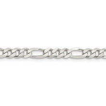 4.5mm Sterling Silver, Solid Figaro Chain Necklace