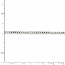 2.5mm Sterling Silver Diamond Cut Solid Octagonal Box Chain Necklace