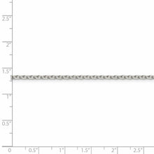 2.25mm Sterling Silver Classic Solid Cable Chain Necklace