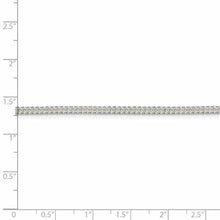 2mm Sterling Silver Diamond Cut Solid Square Franco Chain Necklace