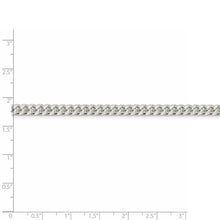 5mm Sterling Silver Solid D/C Domed Curb Chain Necklace