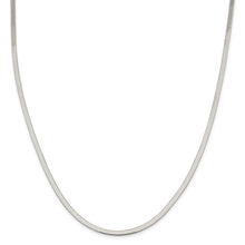 3mm, Sterling Silver Solid Herringbone Chain Necklace
