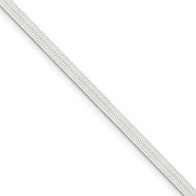 3mm, Sterling Silver Solid Herringbone Chain Necklace