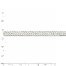 7mm, Sterling Silver Solid Herringbone Chain Bracelet