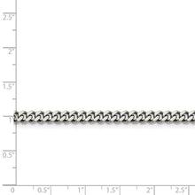 4mm Stainless Steel Heavy Flat Curb Chain Necklace