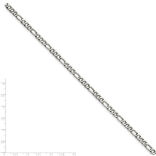 Men's 5.3mm Stainless Steel Figaro Chain Bracelet, 7 Inch