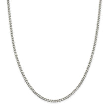3.15mm Sterling Silver Solid Curb Chain Necklace