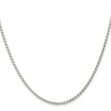 2.5mm Stainless Steel Spiga Link Chain Necklace