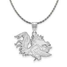 Sterling Silver South Carolina Large Logo Necklace