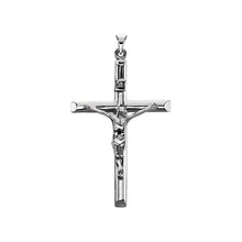 Sterling Silver INRI Crucifix Pendant