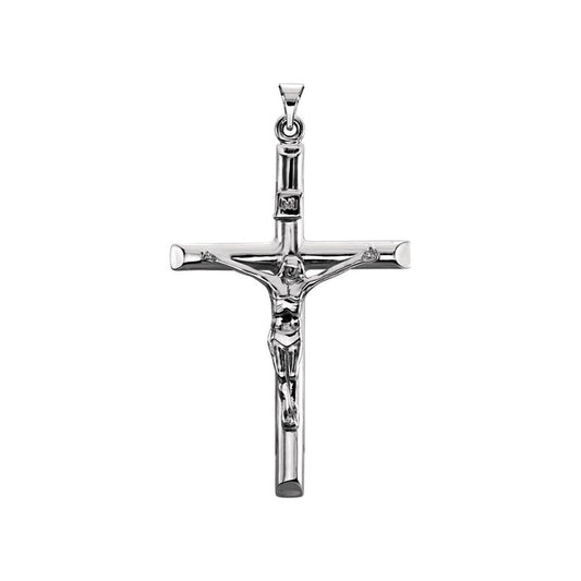Sterling Silver INRI Crucifix Pendant