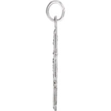 Sterling Silver Four-Way Cross Medal Pendant