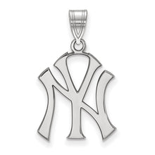 Sterling Silver MLB New York Yankees Large Pendant