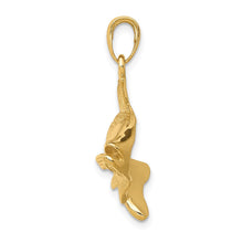 14k Yellow Gold Snook Pendant