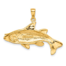 14k Yellow Gold Snook Pendant